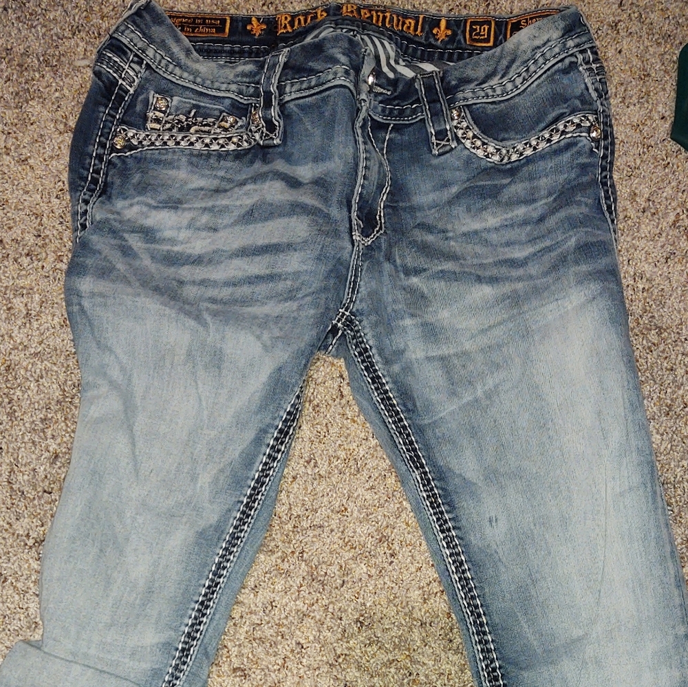 Rock revival jeans